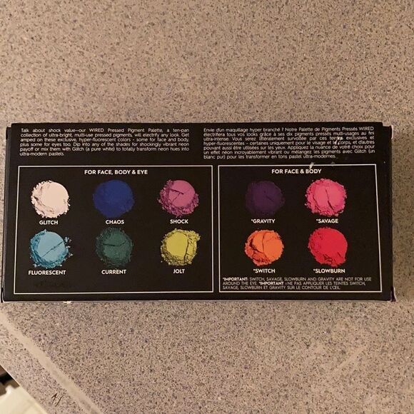 HPđ„° Urban Decay WIRED eye,âface,âbodyâpalette - Picture 5 of 7